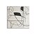 cheap Abstract Paintings-Oil Painting Hand Painted Square Abstract Holiday Classic Modern Rolled Canvas (No Frame)