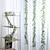 abordables Plantes artificielles-1pc plante verte artificielle couronne d&#039;eucalyptus artificielle vigne 1.8m ins eucalyptus tenture murale simulation plante vigne décoration de mariage