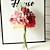 abordables Fleurs Artificielles-Bouquet de fleurs artificielles en tissu de mariage bouquet d&#039;hortensias de table bouquet de mariée