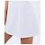 cheap Golf Clothing-Women&#039;s Tennis Dress Breathable With Pockets Quick Dry Sleeveless Dress With Inner Shorts Solid Color Spring Summer Tennis Golf Running / Spandex / Nylon / Stretchy / Moisture Wicking / Lightweight