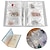 cheap Jewelry &amp; Cosmetic Storage-Transparent Jewelry Storage Albums Gifts With Zip-lock Bag Reclosable Necklace Rings Bags Portable Earring Display Cover