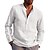 cheap Hiking Tops-Men&#039;s Henley Shirt Hiking Tee shirt Hiking Shirt / Button Down Shirts Top Long Sleeve Casual Beach Men&#039;s Clothing Large Chemise Outdoor Breathable Lightweight Summer Hunting Fishing Climbing