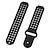 billiga Garmin klockband-Klockarmband för Garmin Forerunner 220/230/235/620/630/735XT Approach S20 / S6 / S5 Mjuk silikon Ersättning Rem med borttagningsverktyg Justerbar Sportband Armband