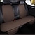 abordables Fundas de asiento para coche-1 pcs Cojín del asiento inferior Protector de asiento de coche para Banco trasero Transpirable Cómodo Fácil de Instalar para