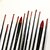 cheap Wall Accents-Manet Painting Material Examination Art Acrylic Brush Set Water Chalk Oil Painting Brush Fish Tail Fan-Shaped Pen Hook