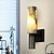 baratos Candeeiros de Parede de interior-Luz de parede interior moderna led designer de mármore sala de estar quarto corredor luz de escada luzes de parede 220-240v 5 w