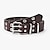 cheap Women&#039;s Belt-Women&#039;s Unisex PU Buckle Belt Wide Belt PU Leather Prong Buckle Eyelet Casual Classic Party Daily White Black Brown Coffee