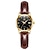 cheap Mechanical Watches-OLEVS Women Mechanical Watch Calendar Waterproof Noctilucent Genuine Leather Watch