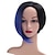 cheap Black &amp; African Wigs-Short Wave Wig Black Women&#039;s Gradient Straight Hair Wig Synthetic Pixie Cut Wig High Temperature Fiber