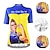 voordelige Damesshirts-21Grams Dames Wielrenshirt Korte mouw Grote maten Fietsen Shirt Kleding Bovenlichaam met 3 achterzakken Bergracen Wegwielrennen Ademend Sneldrogend Achterzak Zweetafvoerend Paars Roze Blauw Retro