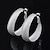 cheap Trendy Jewelry-Hoop Earrings For Women&#039;s Party Wedding Casual Sterling Silver Silver