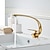 abordables Classiques-robinet de lavabo de salle de bain - classique bronze huilé / nickel brossé / galvanoplastie centerset mitigeur monotroubath taps