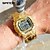 cheap Digital Watches-SANDA Digital Watch for Men Digital Digital Stylish Stylish Casual Waterproof Calendar Alarm Clock Alloy Alloy Fashion