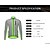 cheap Cycling Jersey &amp; Shorts / Pants Sets-WOSAWE Men&#039;s Long Sleeve Cycling Jacket Cycling Vest Road Bike Cycling Green Bike Vest / Gilet Jacket Jersey Polyester Windproof Breathable Reflective Strips Sports Solid Color Clothing Apparel