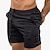 cheap Wetsuits, Diving Suits &amp; Rash Guard Shirts-Men&#039;s Quick Dry Swim Trunks Swim Shorts with Pockets Drawstring Board Shorts Bathing Suit Solid Colored Swimming Surfing Beach Water Sports Summer