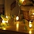 olcso LED szalagfények-led pillangó formájú tündérfüzér lámpák 3m-20 led 1,5 m-10 led füzér lámpák elemes kerti parti esküvői ünnepi szoba dekoráció