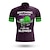 abordables Maillots Hombre-21Grams Hombre Maillot de Ciclismo Manga Corta Bicicleta Camiseta con 3 bolsillos traseros MTB Bicicleta Montaña Ciclismo Carretera Transpirable Dispersor de humedad Secado rápido Bandas Reflectantes