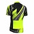 abordables Maillots pour hommes-Homme Maillot de cyclisme Géométrique Manche Courte Cyclisme Maillot Top avec 3 poches arrière VTT Vélo tout terrain Cyclisme sur route Séchage Rapide Bandes réfléchissantes Poche Arrière Évacuation