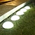 billiga Pathway Lights &amp; Lanterns-soldriven utomhus marklampa fem halvklot solenergi trädgårdslampa utomhus slinglampa för gräsmatta gård vägar pool uteplats