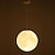 billiga Hängande-30/35 cm 3d-utskrift taklampa led klotdesign måne konstnärlig stil heminredning. kreativ hänglampa