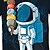 abordables Visión 3D y Geometría del Niño-Chico 3D Astronauta Camiseta Manga Corta Impresión 3D Verano Primavera Activo Deportes Moda Niños 3-12 años Exterior Diario Interior Ajuste regular