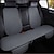 お買い得  車用シートカバー-1枚 ボトムシートクッションカバー カーシートプロテクター のために リアベンチ 高通気性 快適 簡単装着 のために