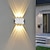 baratos luzes de parede ao ar livre-Luzes de parede ao ar livre estilo nórdico moderno luzes de parede internas do quarto de alumínio 220-240 v 5/7/9 w