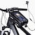 cheap Bike Frame Bags-WILD MAN 1.2 L Bike Frame Bag Top Tube Touchscreen Reflective Waterproof Bike Bag PU Leather TPU EVA Bicycle Bag Cycle Bag Cycling Outdoor Exercise