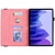 voordelige Samsung-hoes voor tablets-Tablet Hoesje cover Voor Samsung Galaxy Tab S8 S7 11&#039;&#039; S6 Lite A8 10.5&#039;&#039; A7 Lite 8.7&#039;&#039; A7 A 8.0&quot; 2022 2021 2020 met standaard Omdraaien Potloodhouder Bloem PU-nahka