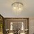billiga Lyktdesign-30 cm taklampa led kristallkrona halllampa entré halllampa galvaniserad modern 220-240v