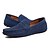 abordables Chaussures Sans Lacets &amp; Mocassins Homme-Homme Mocassins et Slip On Chaussures en daim Grandes Tailles Mocassins Penny Mocassins de conduite Décontractées Extérieur du quotidien Daim Mocassins Noir Rouge Bordeaux bleu marine Eté Printemps