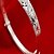 olcso Karkötők és karperecek-Women&#039;s Bracelet Bangles Ladies Asian Fashion Italian Sterling Silver Bracelet Jewelry Silver For Christmas Gifts