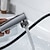 abordables Classiques-robinet de lavabo de salle de bain - douchette extractible / douchette extractible jeu central électrolytique mitigeur monotroubath taps