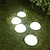 voordelige Pathway Lights &amp; Lanterns-zonne-energie outdoor grondlicht vijf halfrond zonne-tuin licht outdoor string lamp voor gazon tuin paden zwembad patio