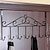 cheap Over Door Hook-Over Door Hanger with 7 Hooks,Metal Over The Door Towel Hook,Decorative Overdoor Organizers,Hanging Storage Rack for Hat,Coats,Purses,Scarves,Clothes,Jackets,Belt,Bedroom,Bathroom,Closet