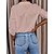 cheap Blouses &amp; Shirts-Women&#039;s Blouse Plain Solid Color Casual Daily Weekend Long Sleeve Blouse Shirt Shirt Collar Button Basic Essential Casual Streetwear White Black Pink S