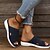 voordelige Slide Sandalen-Dames Sandalen Grote maten Buitenpantoffels Flyknit schoenen Dagelijks Buiten Wandelen Effen Kleur Effen Zomer Platte hak Open teen Klassiek Casual Synthetisch Vliegende weven Leegloper Zwart Roze