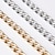 abordables Cinturones de mujer-Mujer Unisexo Cinturón de cadena Cadena de metal Hebilla de punta Puro Casual Clásico Fiesta Diario Plata Dorado