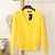 cheap Cardigans-Women&#039;s Cardigan Sweater V Neck Knit Cotton Button Knitted Thin Summer Spring Outdoor Work Daily Stylish Casual Soft Long Sleeve Pure Color Yellow Wine Camel M L XL