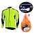 ieftine Jachete și jachete pentru bărbați-Din fericire Bărbați Jachetă de ciclism Iarnă Termic cald Rezistent la Vânt Respirabil Dungi reflectorizante Bicicletă Jachetă Veste Ciclism montan Ciclism stradal Ciclism de Oraș Verde Rosu Albastru