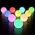 preiswerte Unterwasserlampen-Schwimmende Poolbeleuchtung 6 Stück 2 Stück 16 Farbwechsel RGB-LED-Kugellichter IP67 wasserdicht 7,8 cm Whirlpool Nachtlichter Pool Spielzeug