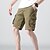 cheap Hiking Trousers &amp; Shorts-Men&#039;s Cargo Shorts Hiking Shorts Military Summer Outdoor Regular Fit 10&quot; Ripstop Breathable Quick Dry Multi Pockets Shorts Bottoms Knee Length Black Army Green Cotton Work Hunting Fishing 29 30 32 34