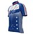 cheap Cycling Jerseys-21Grams Men&#039;s Cycling Jersey Short Sleeve Mountain Bike MTB Road Bike Cycling Graphic Patterned California Republic Top White Black Sky Blue Breathable Quick Dry Moisture Wicking Sports Clothing