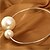 Χαμηλού Κόστους Kaulakorut ja riipukset-Statement Necklace Pearl Necklace For Women&#039;s Pearl Wedding Gift Daily Pearl Alloy