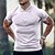 voordelige Golfkleding voor heren-Voor heren Golfshirt Tennisshirt Zwart Wit Blozend Roze Korte mouw Lichtgewicht T-shirt Kleding Bovenlichaam Golfkleding Kleding Outfits Draag kleding