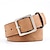 cheap Women&#039;s Belt-Women&#039;s Unisex PU Buckle Belt PU Leather Prong Buckle Plain Casual Classic Party Daily White Black Pink Red