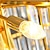 Недорогие Люстры-60-сантиметровая люстра с уникальным дизайном, светодиодная хрустальная роскошная современная дизайнерская художественная лампа для гостиной, ресторана, 110-120 В