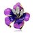 cheap Brooches-Women&#039;s Brooches Ladies Stylish Brooch Jewelry White Black Purple For Wedding Party Dailywear Casual Daily