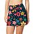 abordables Pantalons, shorts et jupes pour femmes-21Grams Femme Jupe-Short Cyclisme Vélo Bas VTT Vélo tout terrain Vélo Route Des sports Botanique Floral La peau 3 densités Cyclisme Respirable Séchage rapide Vert Violet Polyester Spandex Vêtement