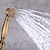 זול ברזים למקלחת-ברז מקלחת / סט עיסוי סילון גוף - כולל מקלחת יד נשלפת מקלחת גשם עתיק / וינטג&#039; סגנון פליז עתיק תושבת פליז בתוך שסתום פליז אמבט מקלחת מיקסר